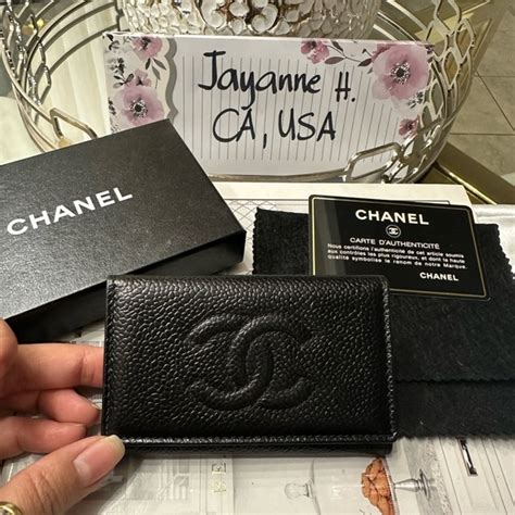 Chanel Caviar Key Holder Full Inclusion 